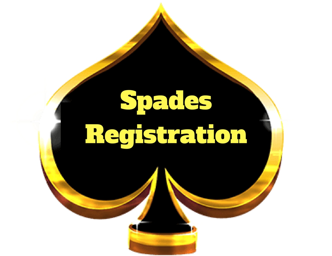 Spades Tournament Registration 2018 Gabrielles